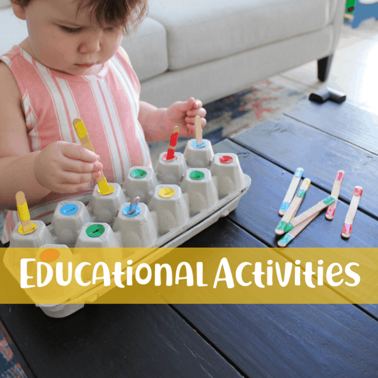 5 Free Busy Bag Printable Activities for Toddlers - Little Learning Club