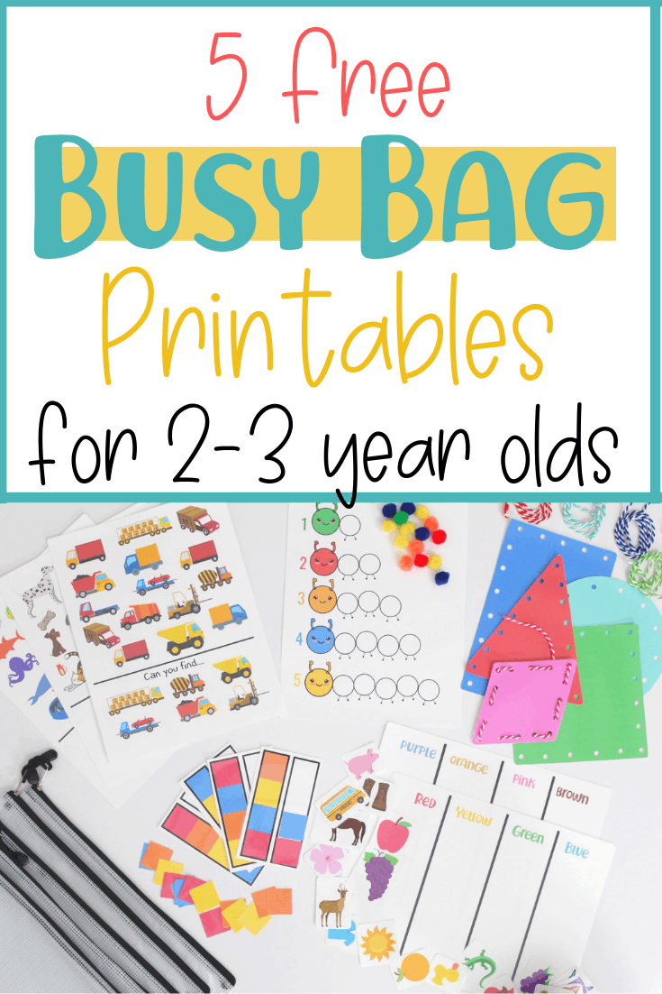 5 Free Busy Bag Printable Activities For Toddlers Little Learning Club