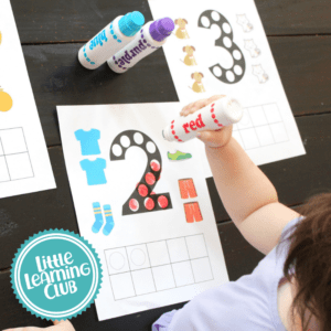  dot marker counting activity 