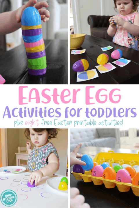 Easter Activities and Printables for Toddlers - Little Learning Club