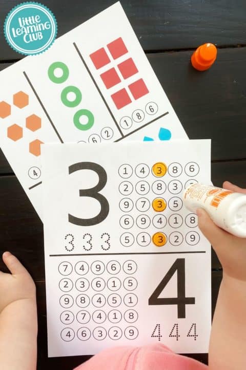 Number Hunt- Number Recognition Activity for Toddlers - Little Learning ...