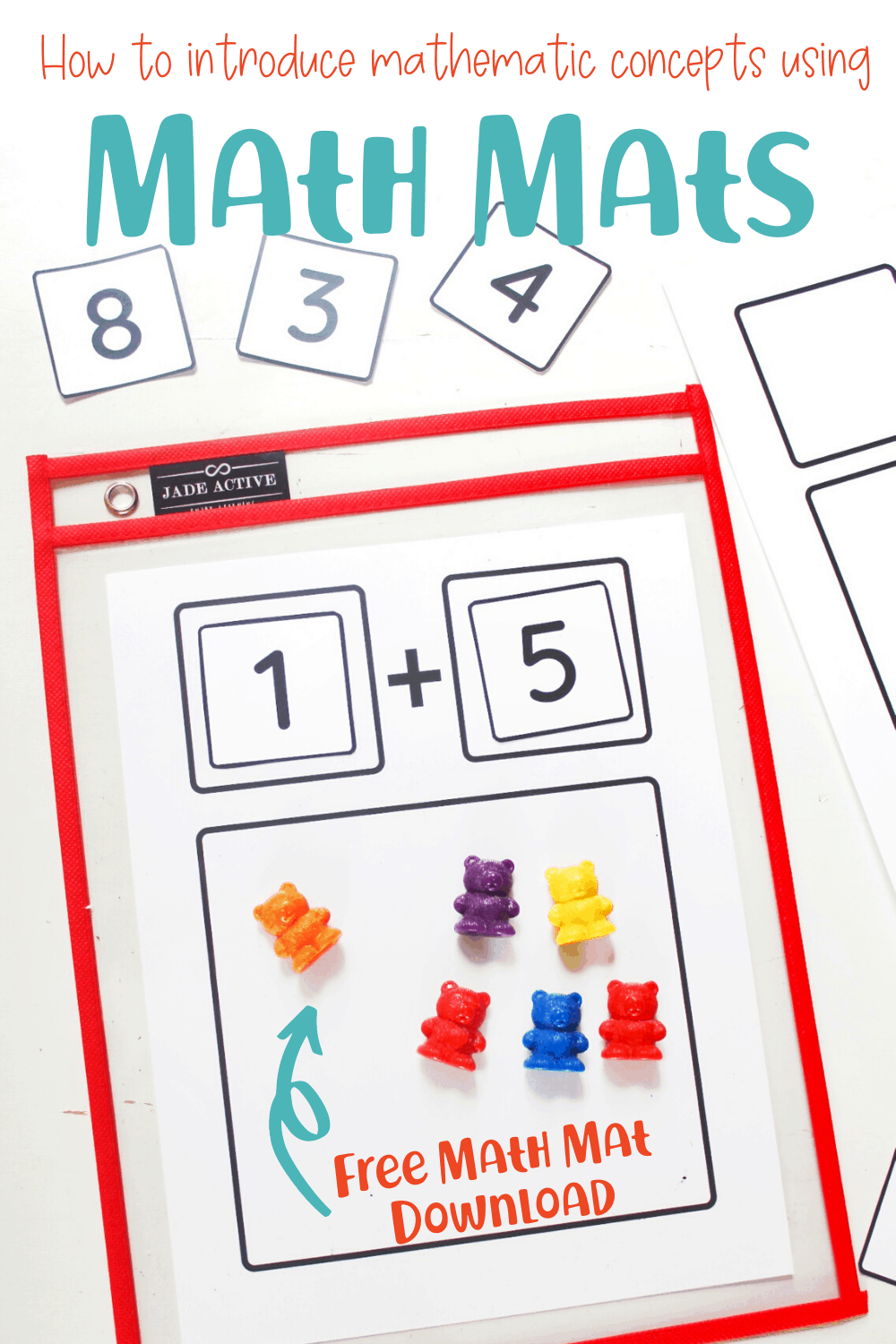 Supermarked Hollywood Ejendomsret Math Mats: Free Printable to Introduce Addition and Subtraction - Little  Learning Club