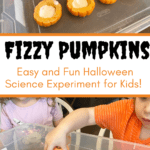 Fizzy Pumpkins Halloween Activity for kids