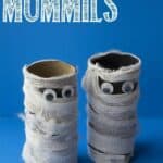 toilet paper roll mummies halloween craft