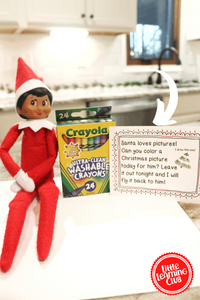 30 Elf On the Shelf Activity Cards- Free Printable - Little Learning Club