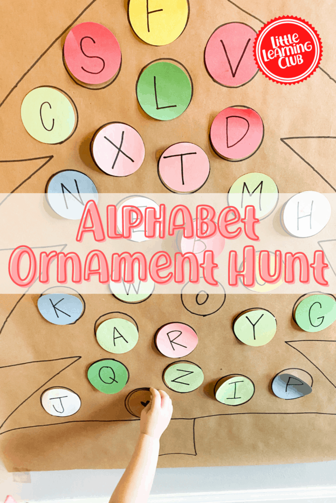 ornament alphabet hunt