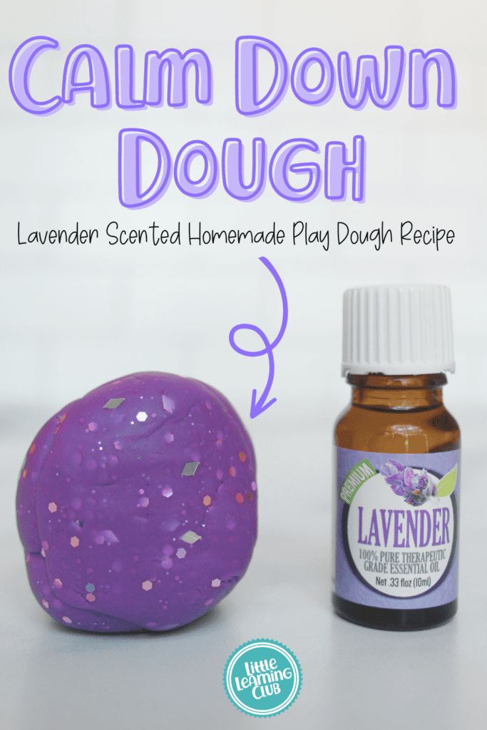 Calming Lavender Play Dough Recipe