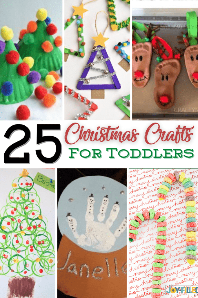 25+ Christmas crafts and activities for Toddlers