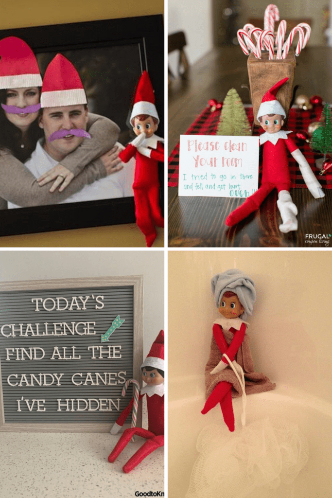 Quick and Easy elf on the shelf ideas