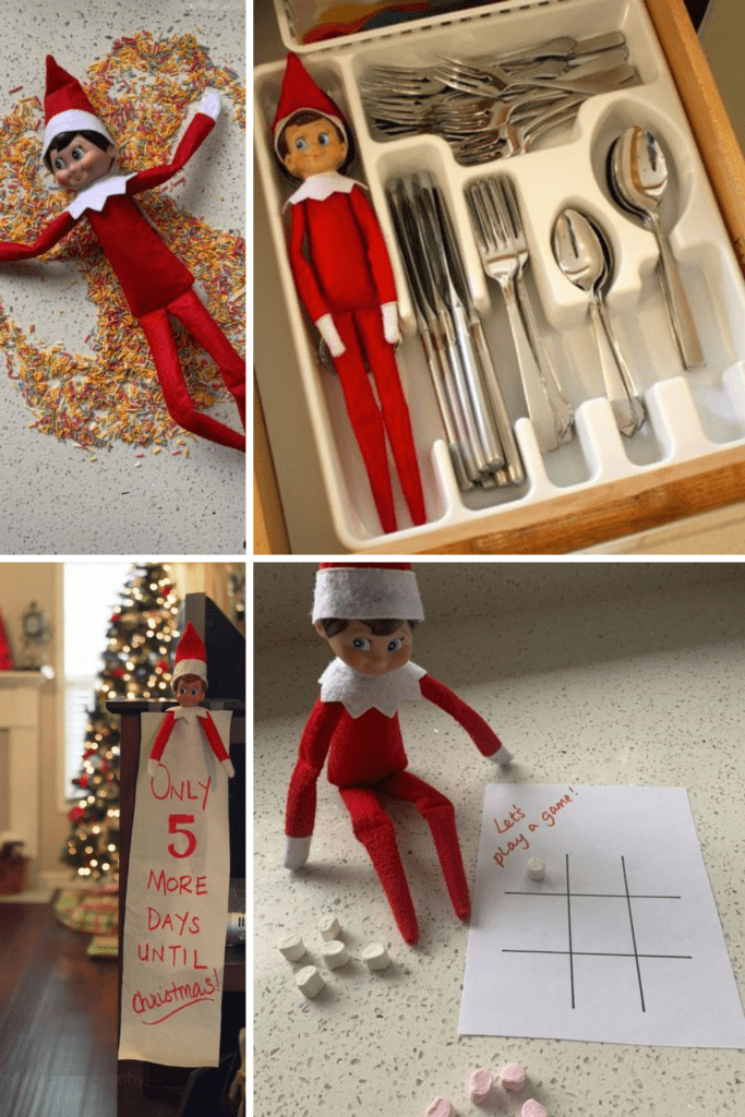 40+ Easy Elf on the Shelf Ideas- So many Last Minute Ideas! - Little ...